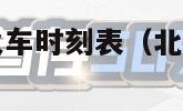 北安到哈尔滨火车时刻表（北安到哈尔滨火车时刻表k7054）