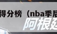 NBA季后赛得分榜（nba季后赛得分榜排名）