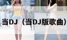 当DJ（当DJ版歌曲）