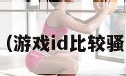 游戏id（游戏id比较骚的名字）