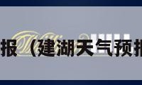 建湖天气预报（建湖天气预报15天当地）