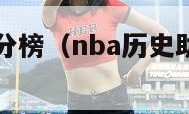 NBA历史得分榜（nba历史助攻总数排行榜）