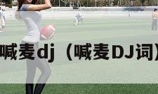 喊麦dj（喊麦DJ词）