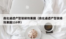 南北通透户型装修效果图（南北通透户型装修效果图110平）