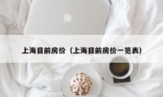 上海目前房价（上海目前房价一览表）