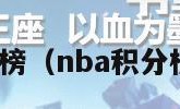 nba积分榜（nba积分榜及赛程）