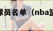 nba篮网队球员名单（nba篮网队都有谁）