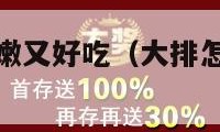 大排怎么烧又嫩又好吃（大排怎么烧又嫩又好吃视频）