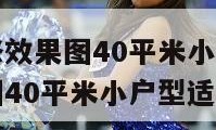 复式公寓装修效果图40平米小户型（复式公寓装修效果图40平米小户型适合居住吗）