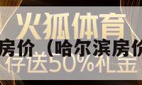 哈尔滨房价（哈尔滨房价2024）