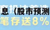 股市预测最新消息（股市预测最新消息星期二）