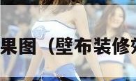 壁布装修效果图（壁布装修效果图女孩）